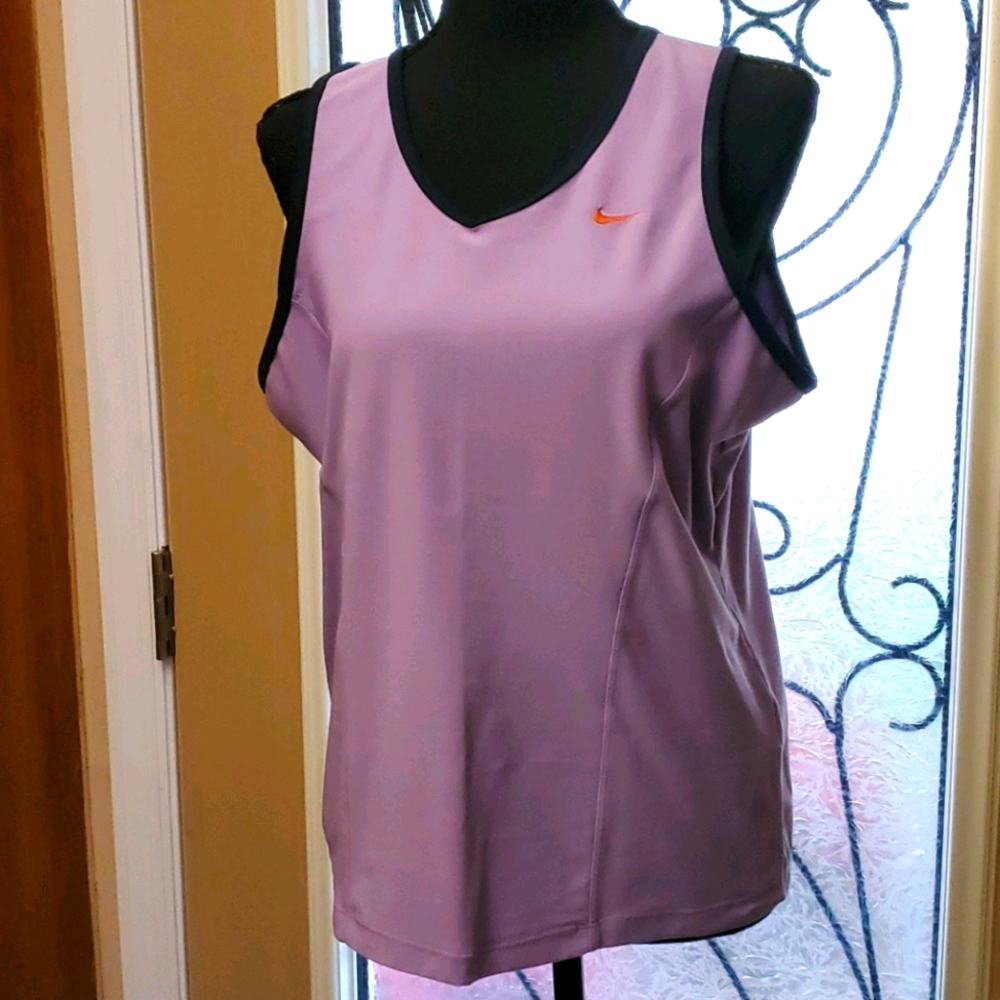 Nike Purple Workout Tank Woman's Size XL